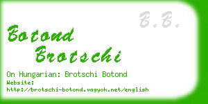 botond brotschi business card